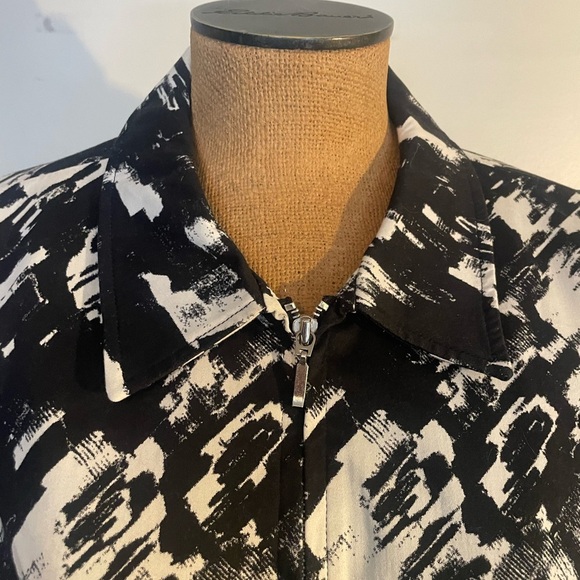 212 Collection women’s bl/white light weight blazer/jacket size XL - Picture 2 of 6